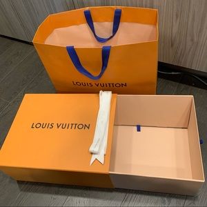 New Louis Vuitton Box, Paperbag and Ribbon